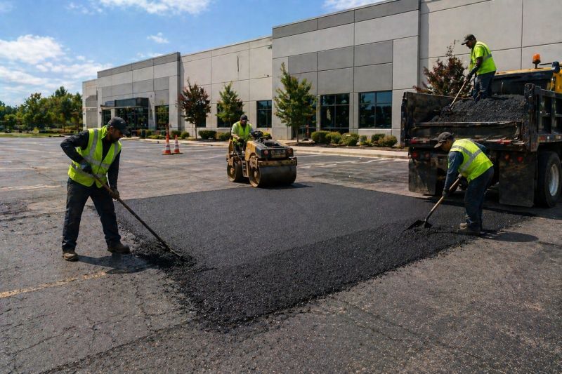 Asphalt Parking Lot Repair in Orange County, CA