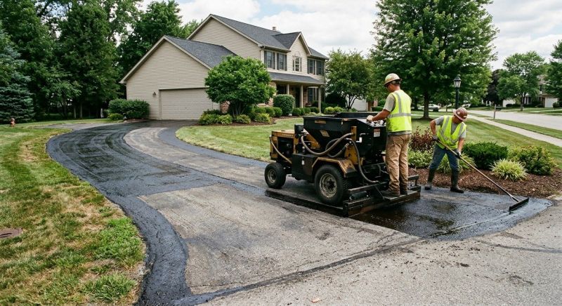 Asphalt Resealing in Greenville, SC