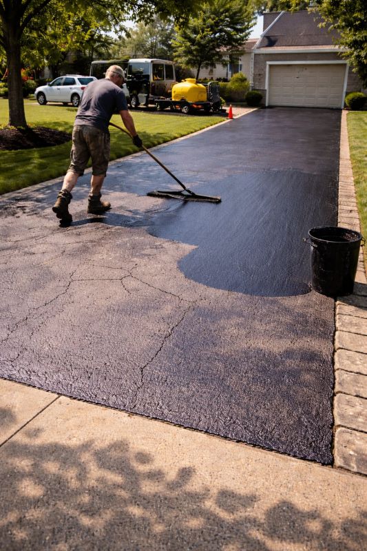 Asphalt Resealing in Grand Rapids, MI