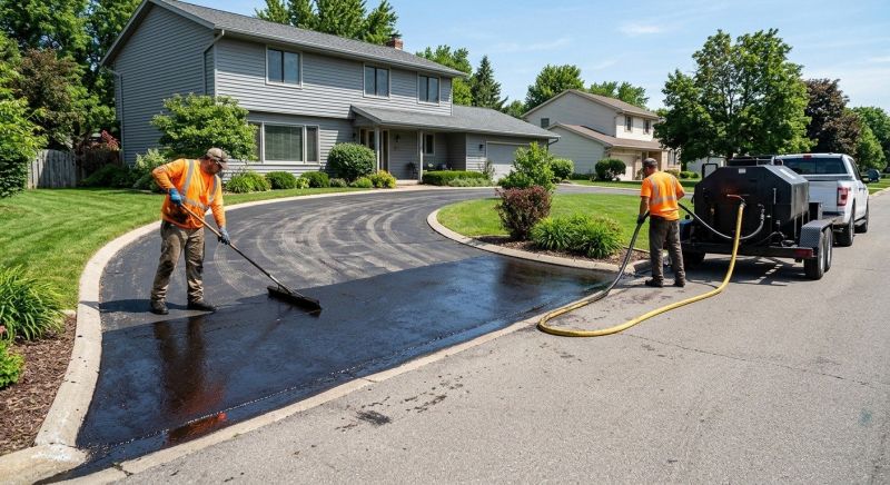 Asphalt Resealing in Greenville, SC