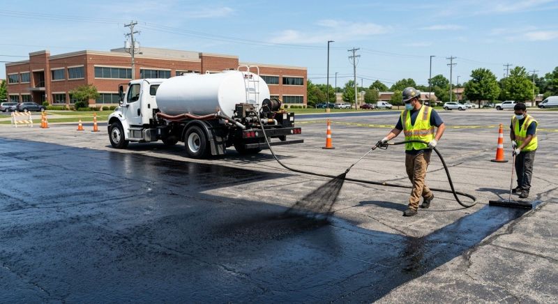 Commercial Asphalt Sealing in Miami Dade County, FL
