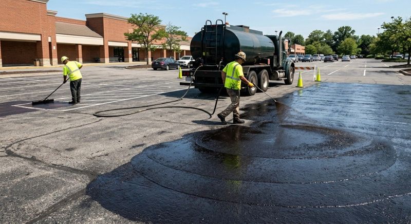 Commercial Asphalt Sealing in Fort Collins, CO