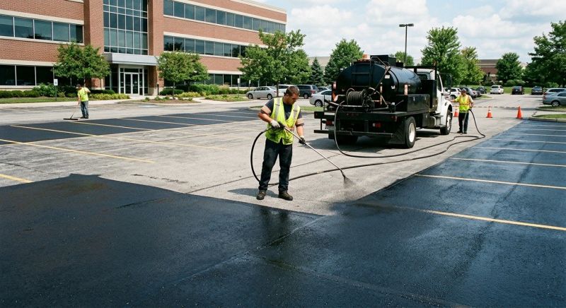 Commercial Asphalt Sealing in San Antonio, TX
