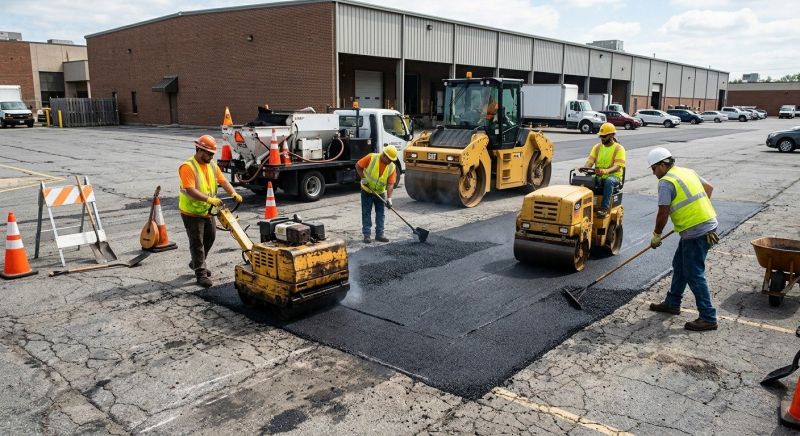 Commercial Paving Repair in Savannah, GA