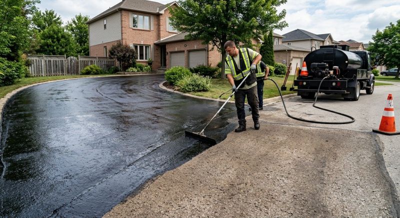 Driveway Sealcoating in San Antonio, TX