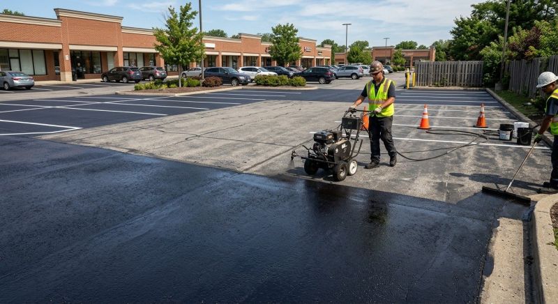 Lot Sealcoating in Tampa, FL