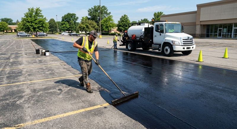 Lot Sealcoating in Tampa, FL