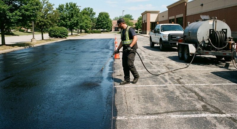 Lot Sealcoating in San Antonio, TX