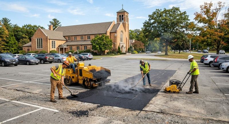 Parking Lot Repair in Palm Springs, CA