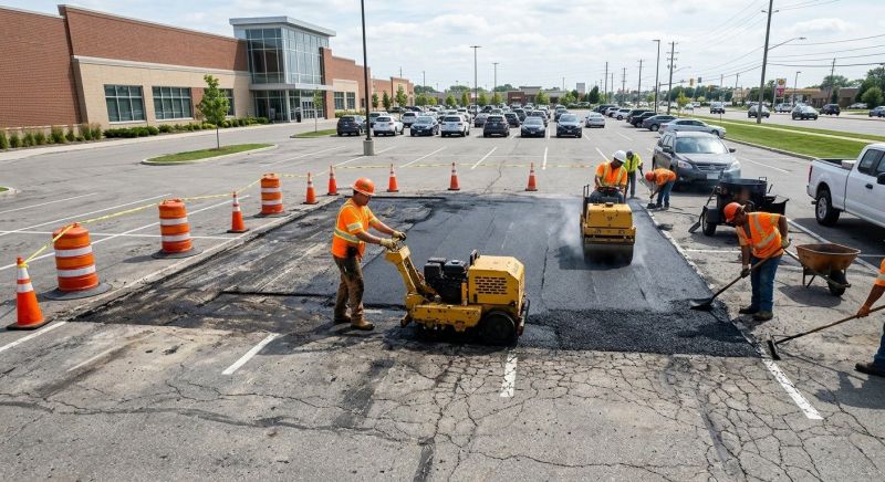 Parking Lot Repair in Pasadena, CA