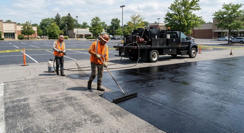 Parking Lot Sealcoating in Miami Dade County, FL