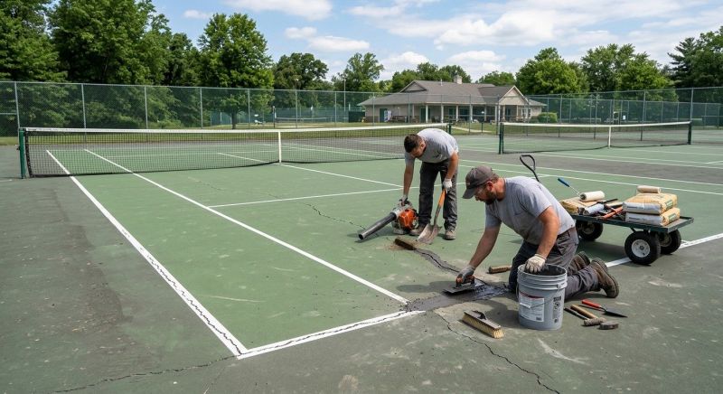 Sports Court Resurfacing in Columbus, OH